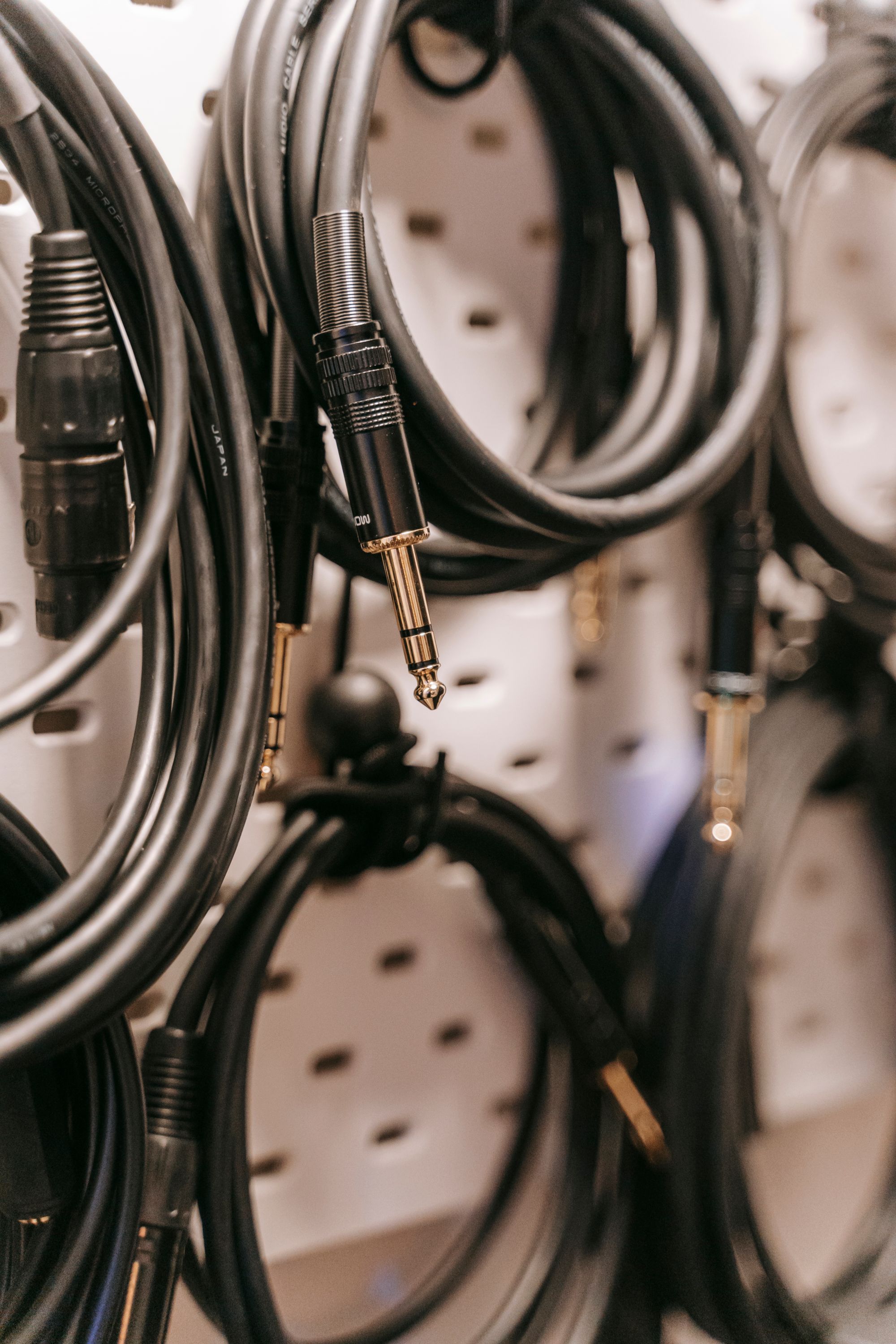 Industrial connectors and terminations close-up