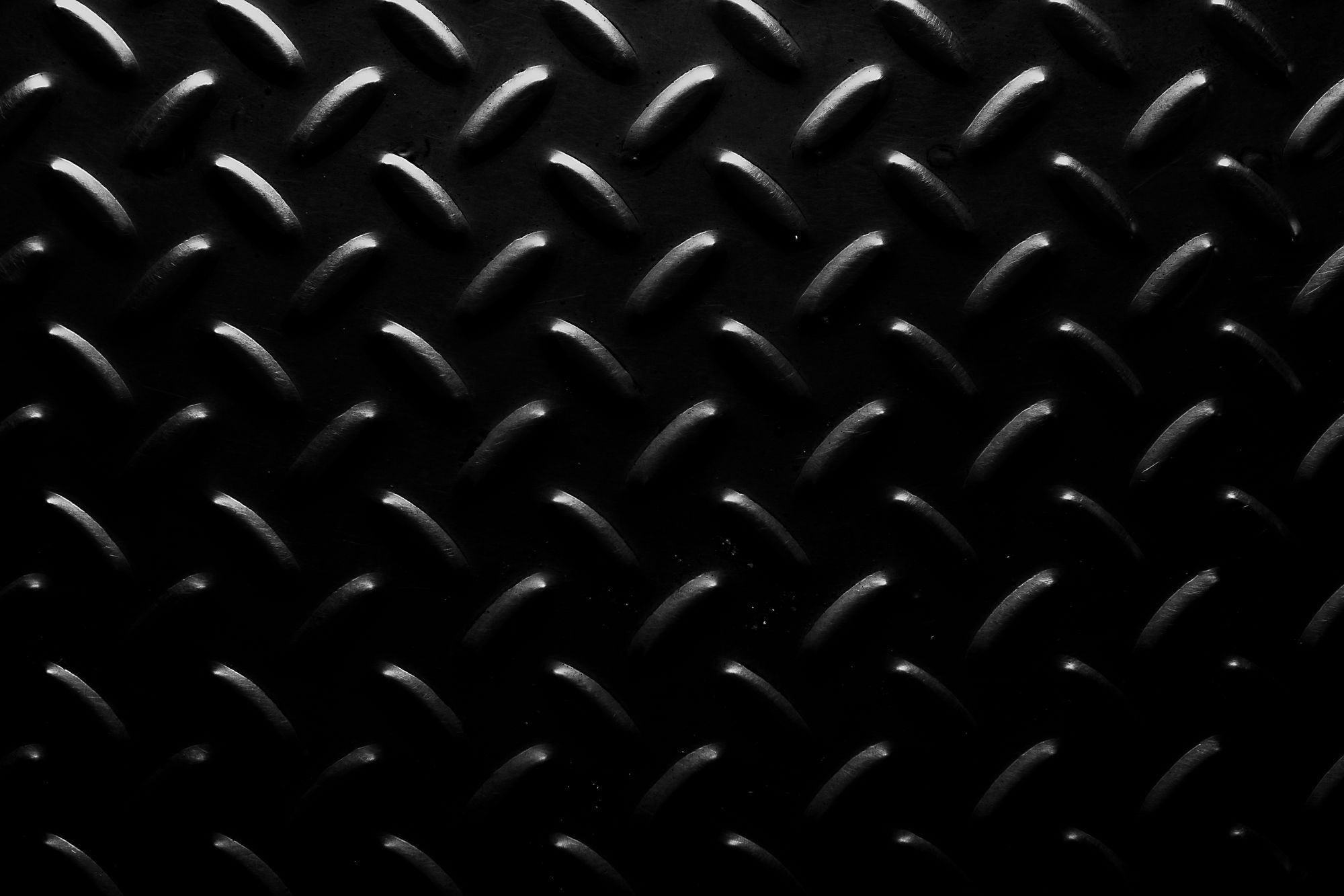 Dark industrial metal plate texture